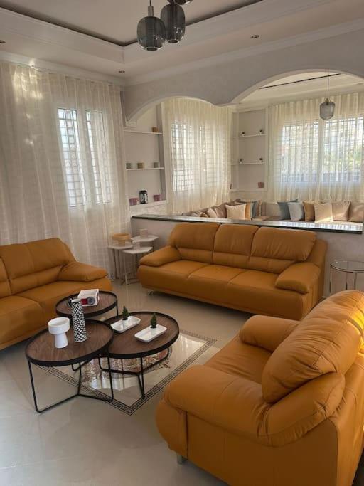 Villa Parfum D'Agadir - Piscine Privee - Spacieuse Et Concfortable - Parking - Vue Mer - Ambiance Familliale Екстериор снимка